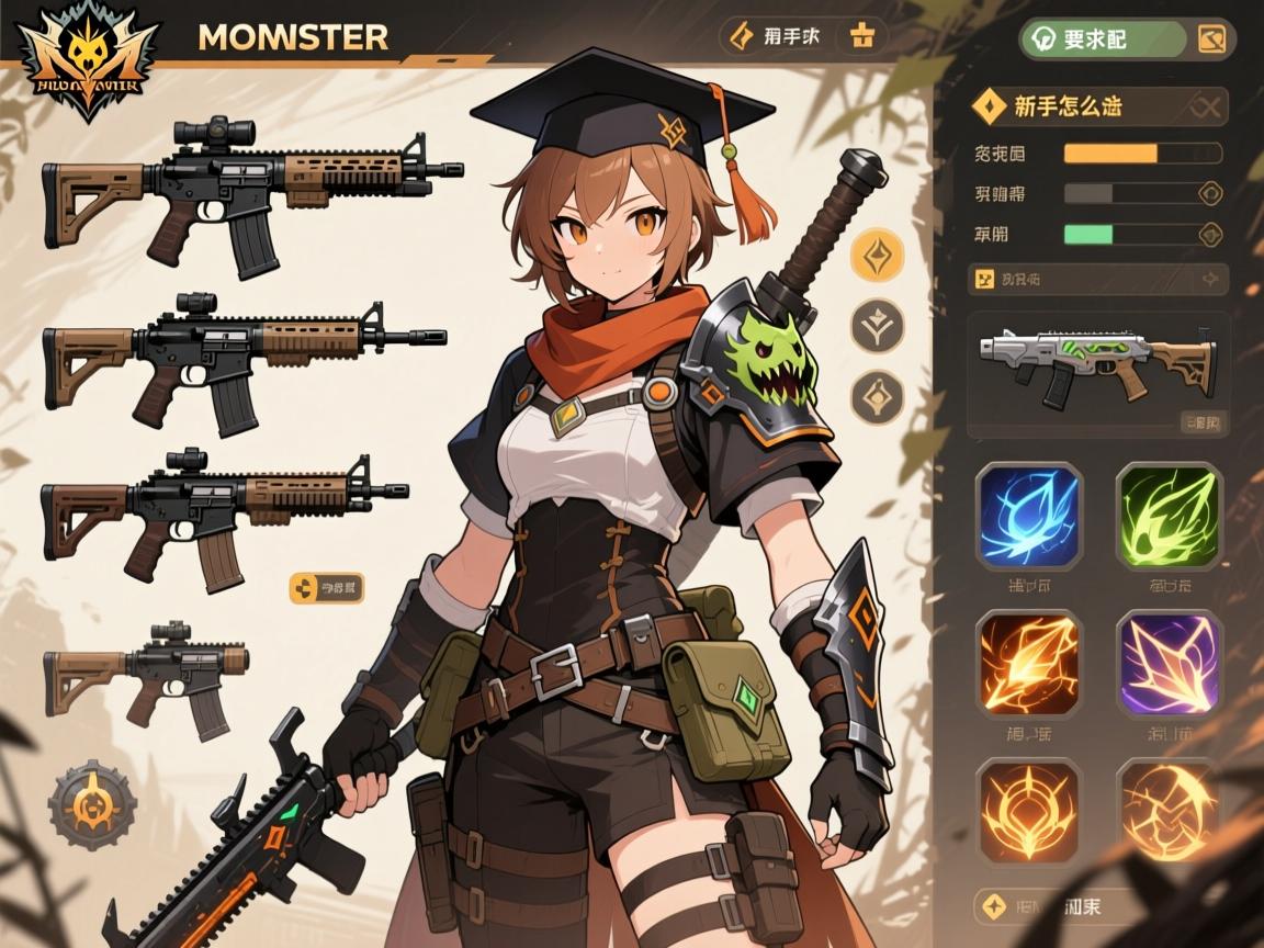 怪物猎人荒野武器装备,毕业配装怎么搭配,新手武器怎么选,武器技能如何配置 怪物猎人荒野武器装备,毕业配装怎么搭配,新手武器怎么选,武器技能如何配置