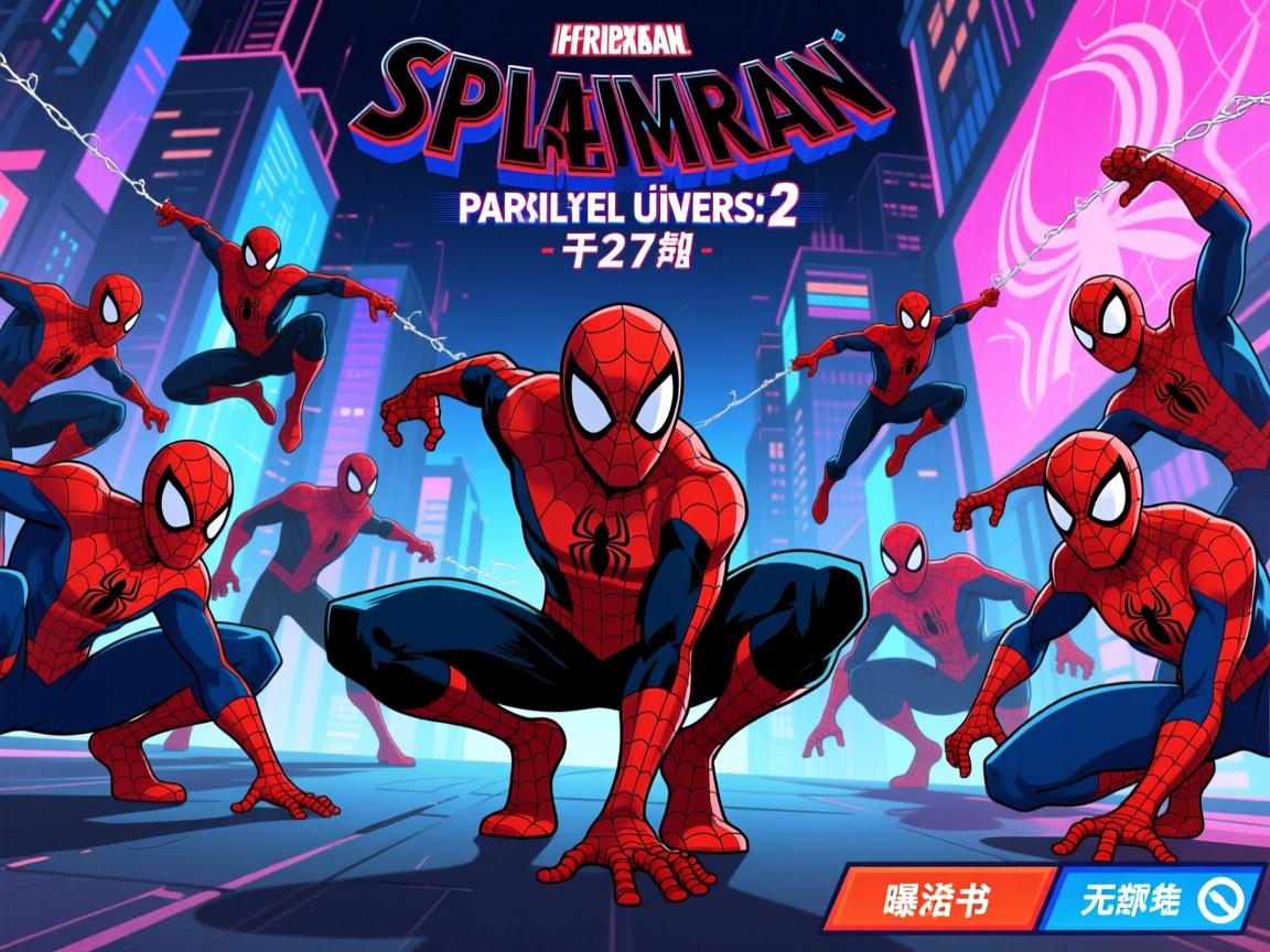 蜘蛛侠平行宇宙2预告曝光 数十蜘蛛 蜘蛛侠平行宇宙2预告曝光 数十蜘蛛