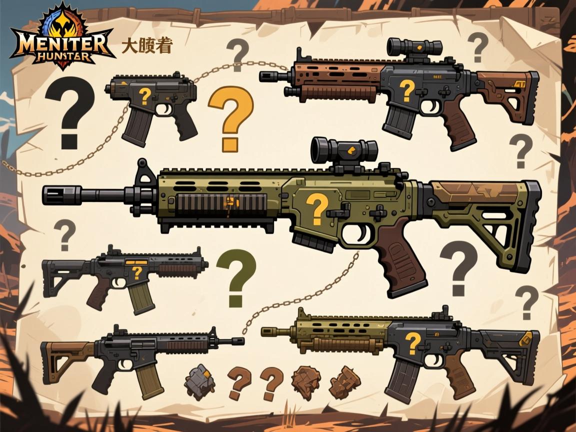 怪物猎人荒野制作武器全是问号,问号武器怎么解锁,材料问号怎么办,武器派生链如何查看 怪物猎人荒野制作武器全是问号,问号武器怎么解锁,材料问号怎么办,武器派生链如何查看