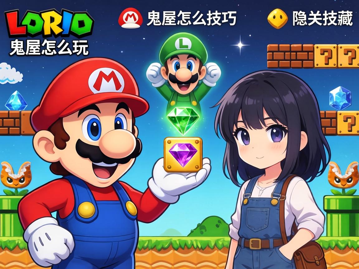 路易吉鬼屋怎么玩,通关技巧,隐藏宝石,双人模式怎么做 路易吉鬼屋怎么玩,通关技巧,隐藏宝石,双人模式怎么做