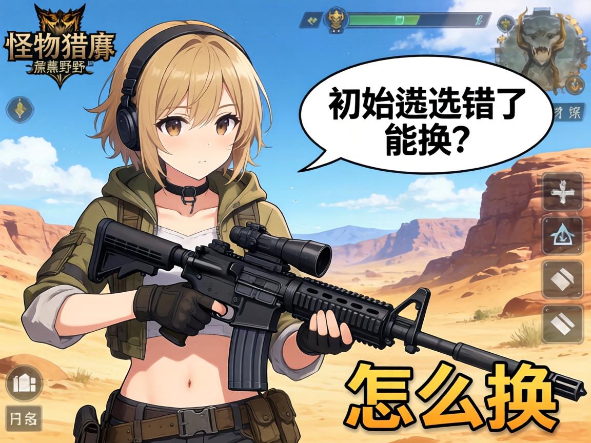 刚玩怪物猎人荒野,初始武器选错了能换吗?怎么换? 刚玩怪物猎人荒野,初始武器选错了能换吗?怎么换?