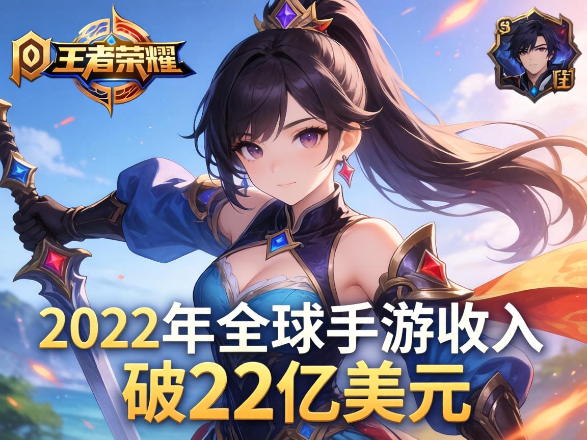 王者荣耀2022年全球手游收入破22亿美元 王者荣耀2022年全球手游收入破22亿美元