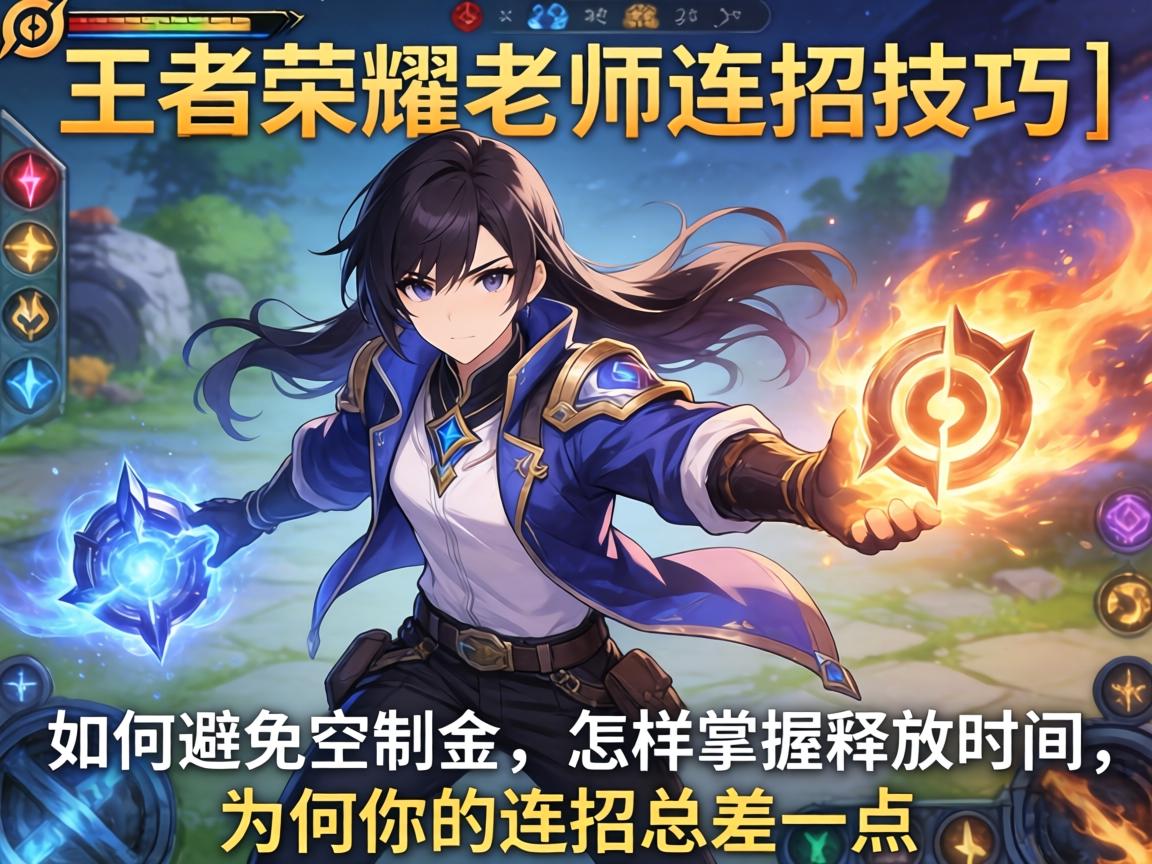 王者荣耀老师连招技巧丨如何避免空技能,怎样掌握释放时机,为何你的连招总差一点 王者荣耀老师连招技巧丨如何避免空技能,怎样掌握释放时机,为何你的连招总差一点