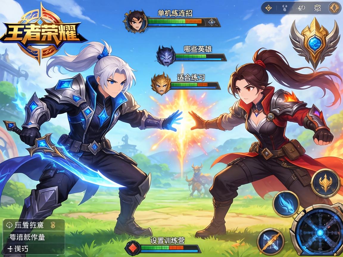 单机王者荣耀连招技巧,如何利用单机练连招,哪些英雄适合练习,怎样设置训练营? 单机王者荣耀连招技巧,如何利用单机练连招,哪些英雄适合练习,怎样设置训练营?