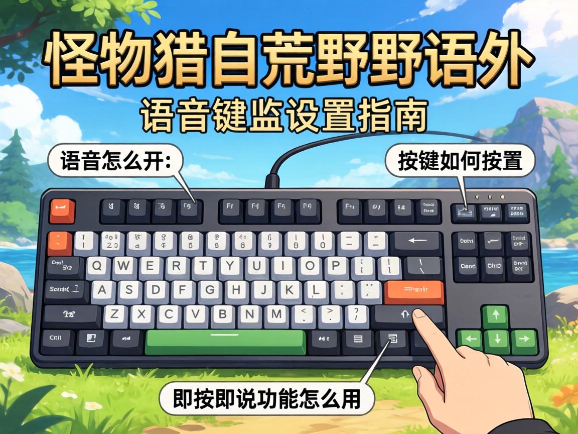 怪物猎人荒野语音键盘设置指南,语音怎么开,按键如何设置,即按即说功能怎么用 怪物猎人荒野语音键盘设置指南,语音怎么开,按键如何设置,即按即说功能怎么用