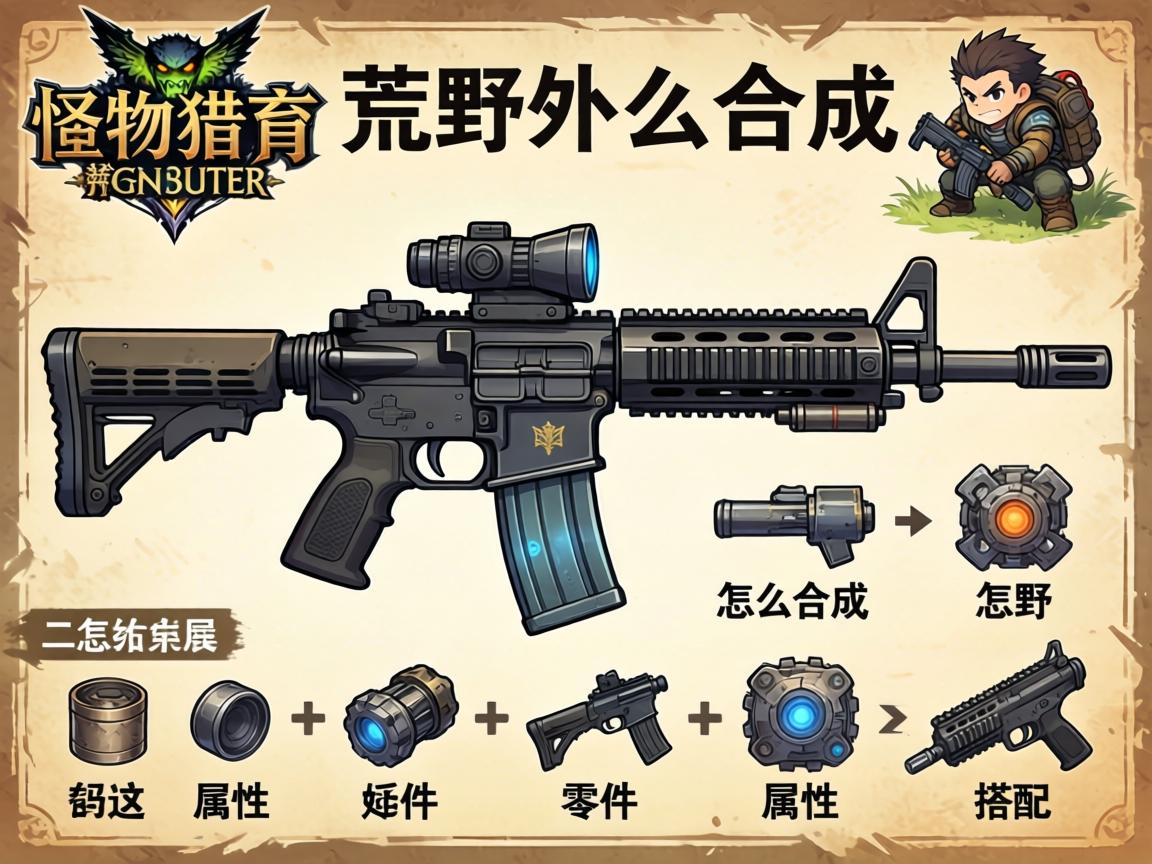 怪物猎人荒野机械武器合成表,R8武器怎么合成,零件属性怎么搭配 怪物猎人荒野机械武器合成表,R8武器怎么合成,零件属性怎么搭配