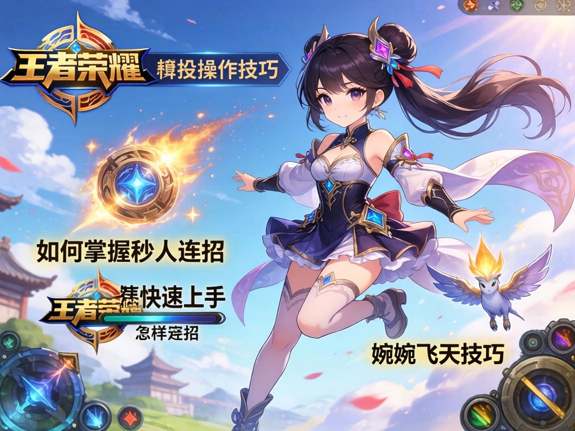 王者荣耀连招操作技巧丨如何掌握秒人连招,怎样快速上手婉儿飞天技巧? 王者荣耀连招操作技巧丨如何掌握秒人连招,怎样快速上手婉儿飞天技巧?