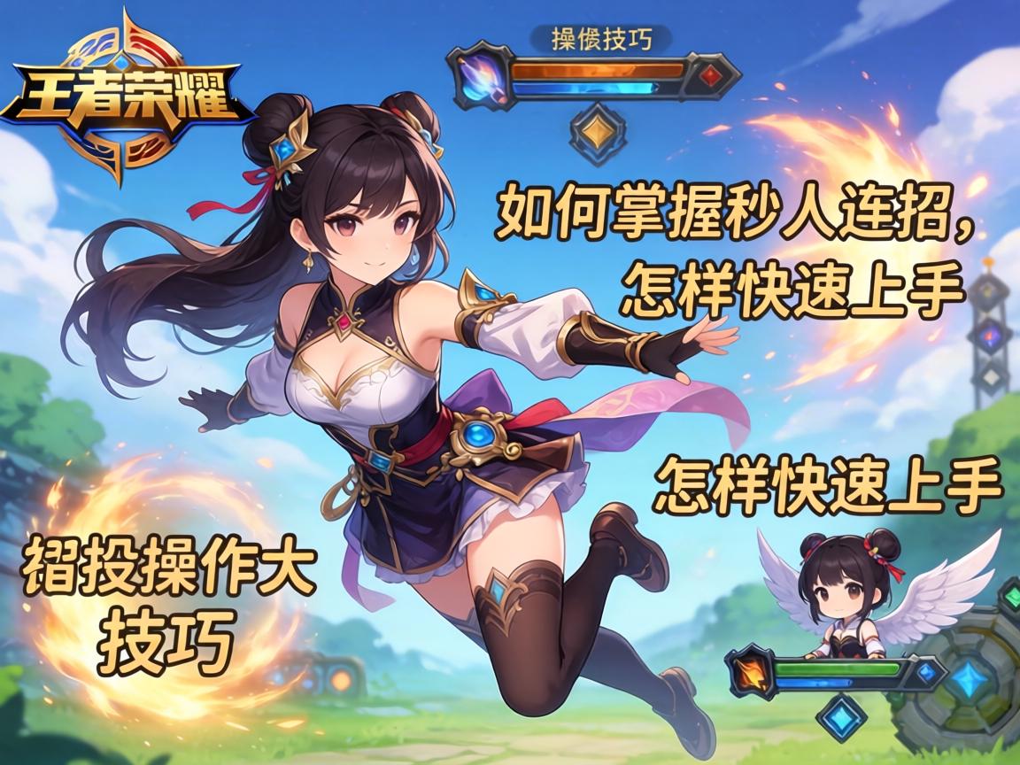 王者荣耀连招操作技巧丨如何掌握秒人连招,怎样快速上手婉儿飞天技巧? 王者荣耀连招操作技巧丨如何掌握秒人连招,怎样快速上手婉儿飞天技巧?