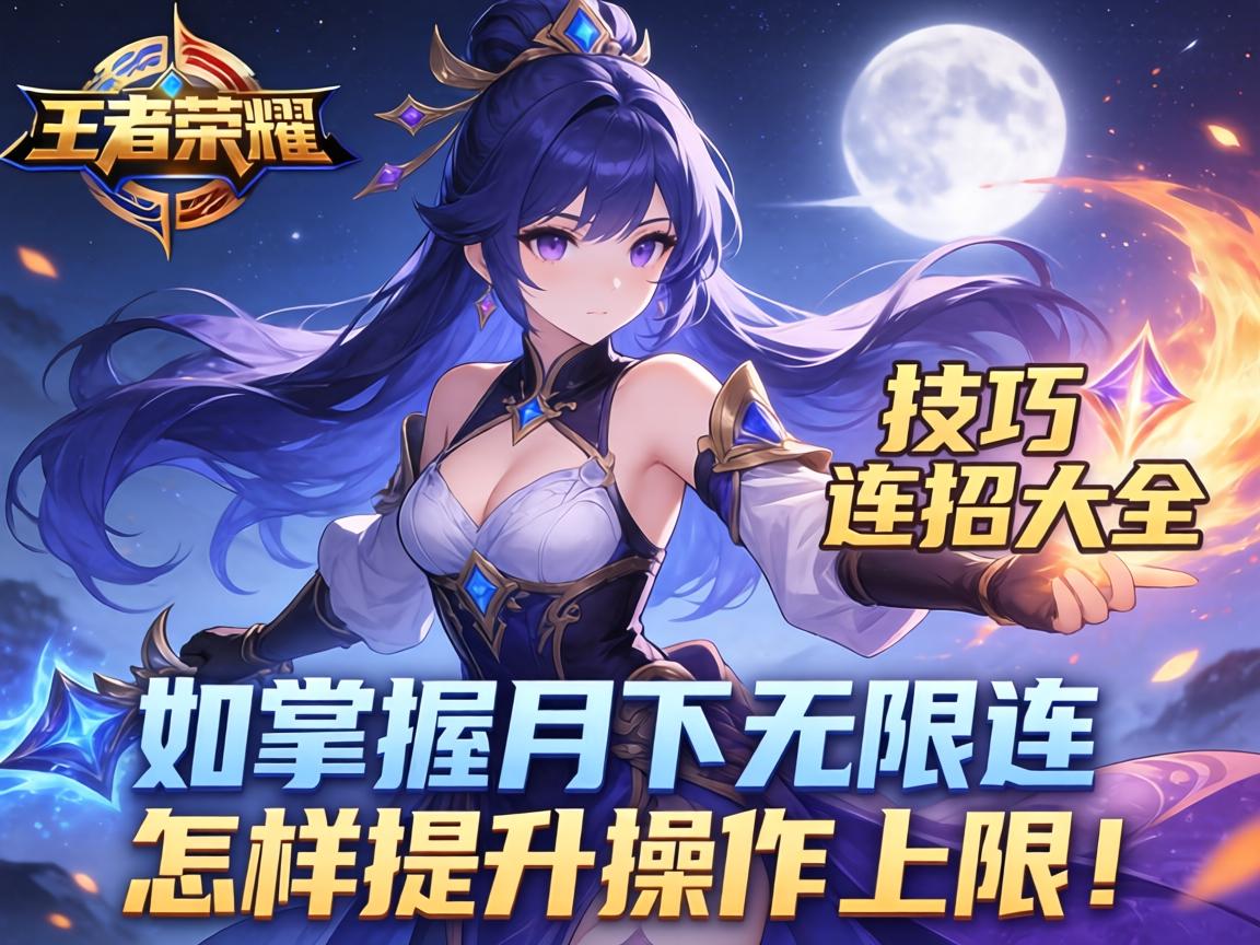 王者荣耀高技巧连招大全,如何掌握月下无限连,怎样提升操作上限? 王者荣耀高技巧连招大全,如何掌握月下无限连,怎样提升操作上限?