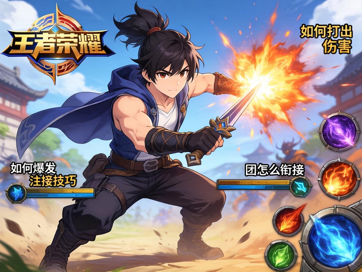 王者荣耀阿洪连招技巧,如何打出爆发伤害,技能怎么衔接,团战如何切入? 王者荣耀阿洪连招技巧,如何打出爆发伤害,技能怎么衔接,团战如何切入?