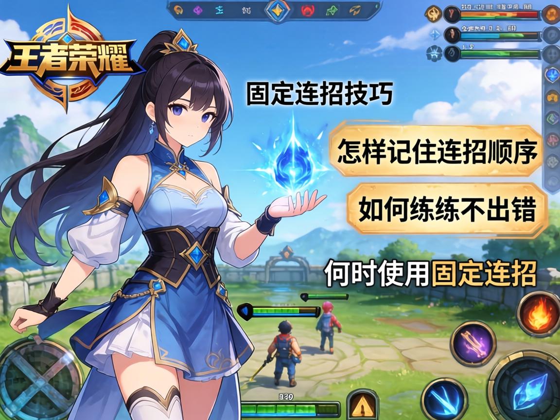 王者荣耀固定连招技巧,怎样记住连招顺序,如何练习不出错,何时使用固定连招 王者荣耀固定连招技巧,怎样记住连招顺序,如何练习不出错,何时使用固定连招