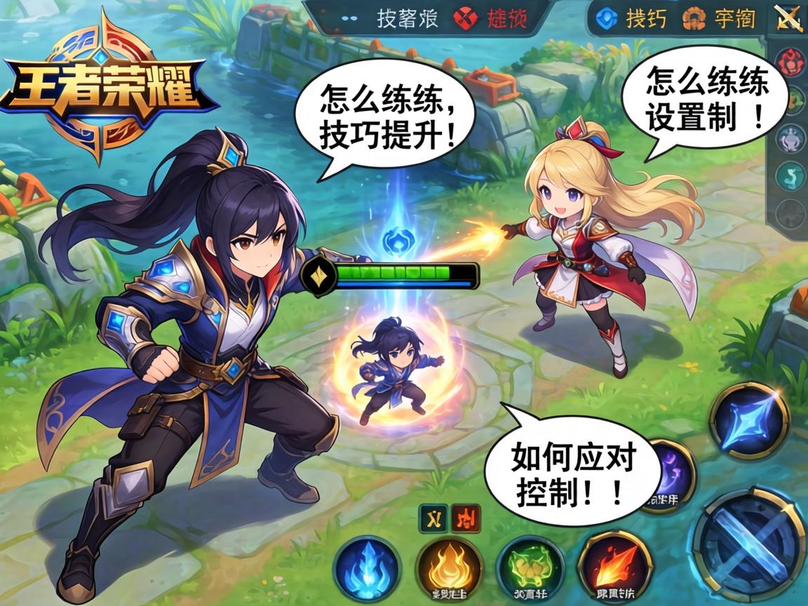 王者荣耀连招技巧,怎么练习提升,如何应对控制,怎样设置操作 王者荣耀连招技巧,怎么练习提升,如何应对控制,怎样设置操作