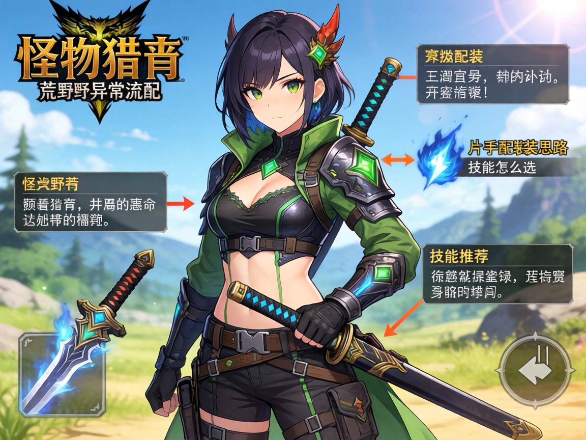 怪物猎人荒野异常流配装,怎么配装,武器推荐,技能怎么选择,片手剑配装思路 怪物猎人荒野异常流配装,怎么配装,武器推荐,技能怎么选择,片手剑配装思路