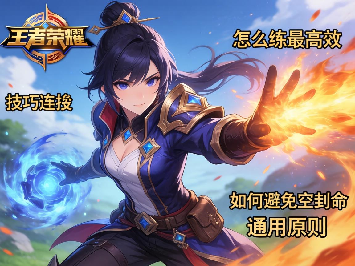王者荣耀角色技巧连招,怎么练最高效,如何避免空技能,通用原则是什么 王者荣耀角色技巧连招,怎么练最高效,如何避免空技能,通用原则是什么