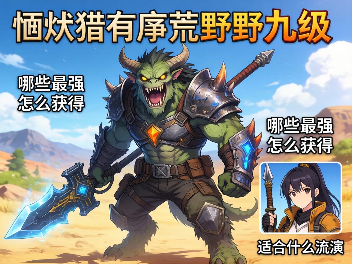 怪物猎人荒野九级武器哪些最强,怎么获得,适合什么流派 怪物猎人荒野九级武器哪些最强,怎么获得,适合什么流派