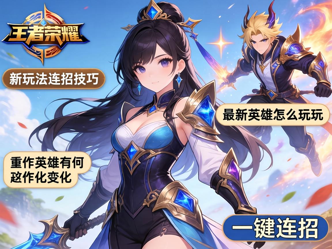 王者荣耀新玩法连招技巧,最新英雄怎么玩?重做英雄有何变化?如何一键连招? 王者荣耀新玩法连招技巧,最新英雄怎么玩?重做英雄有何变化?如何一键连招?