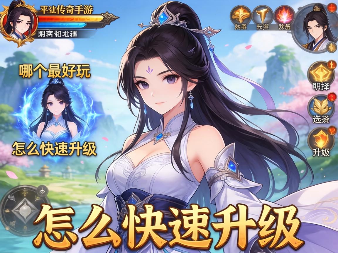 仙侠传奇手游,哪个最好玩,怎么快速升级,如何选择职业? 仙侠传奇手游,哪个最好玩,怎么快速升级,如何选择职业?