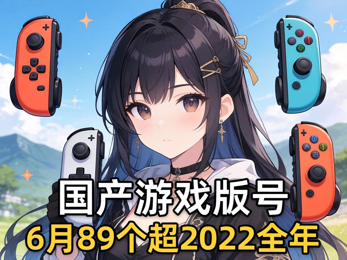 国产游戏版号6月89个超2022全年 国产游戏版号6月89个超2022全年