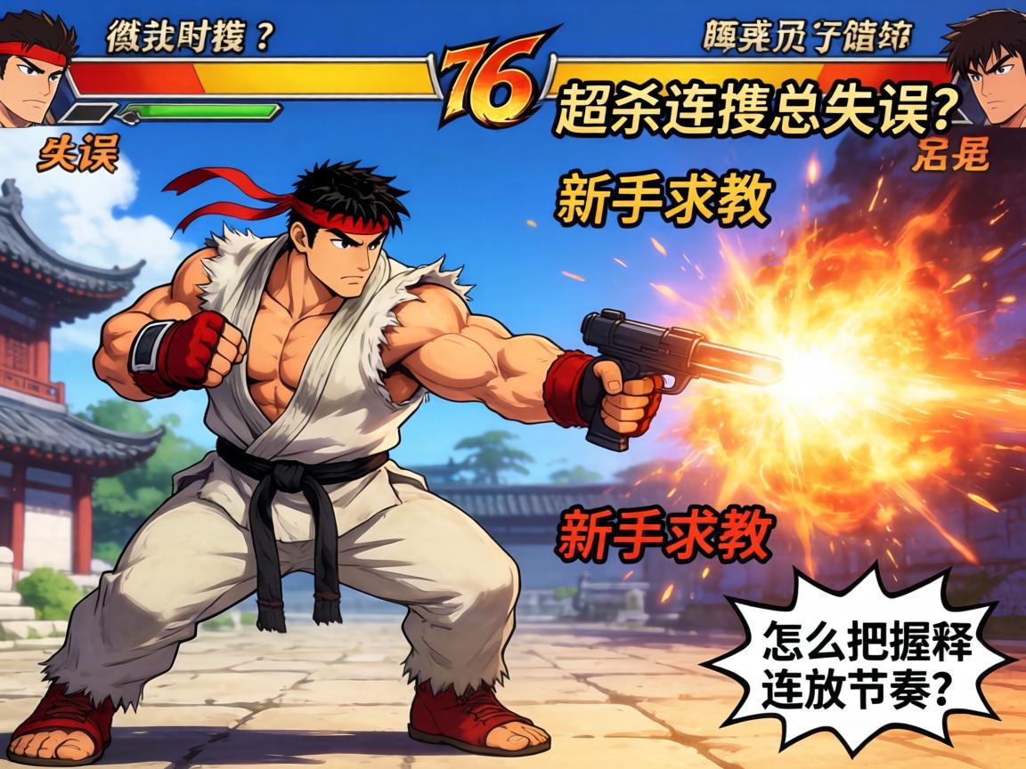 街霸6超杀连招总失误?新手求教怎么把握释放时机和连招节奏 街霸6超杀连招总失误?新手求教怎么把握释放时机和连招节奏