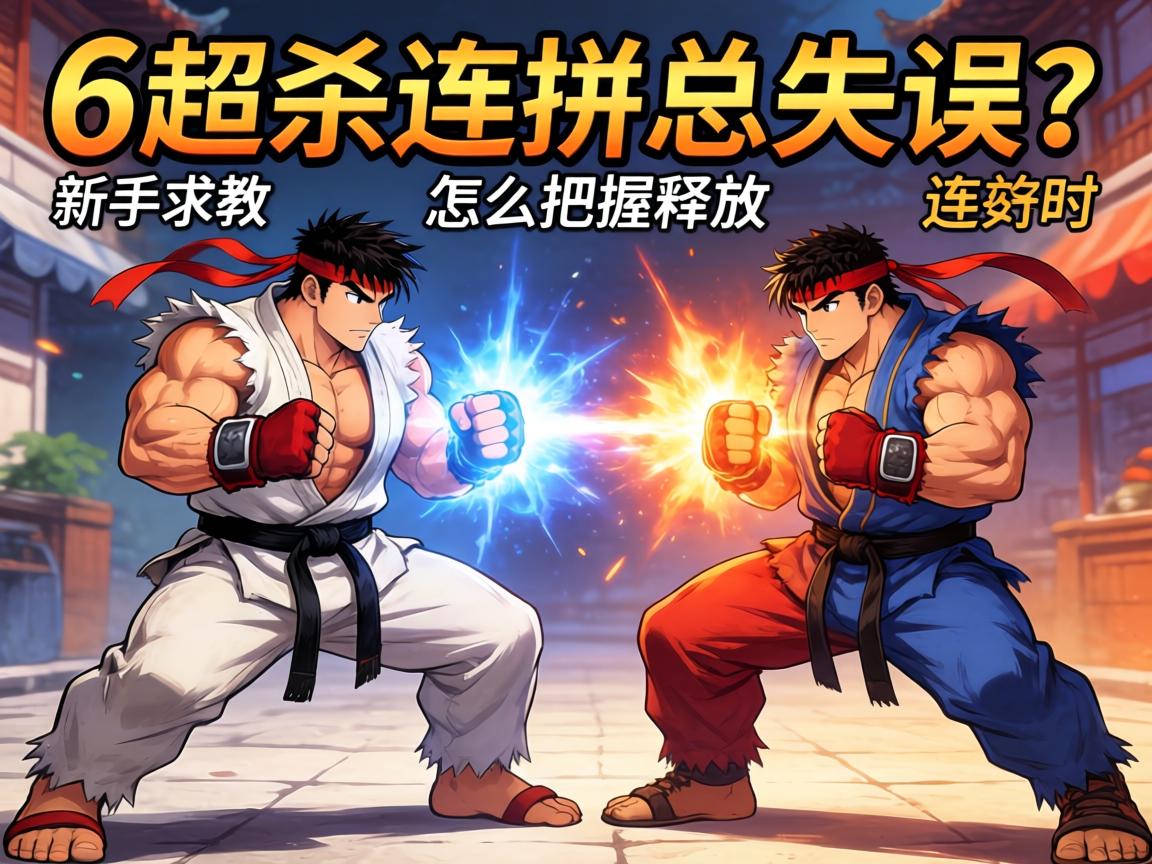 街霸6超杀连招总失误?新手求教怎么把握释放时机和连招节奏 街霸6超杀连招总失误?新手求教怎么把握释放时机和连招节奏