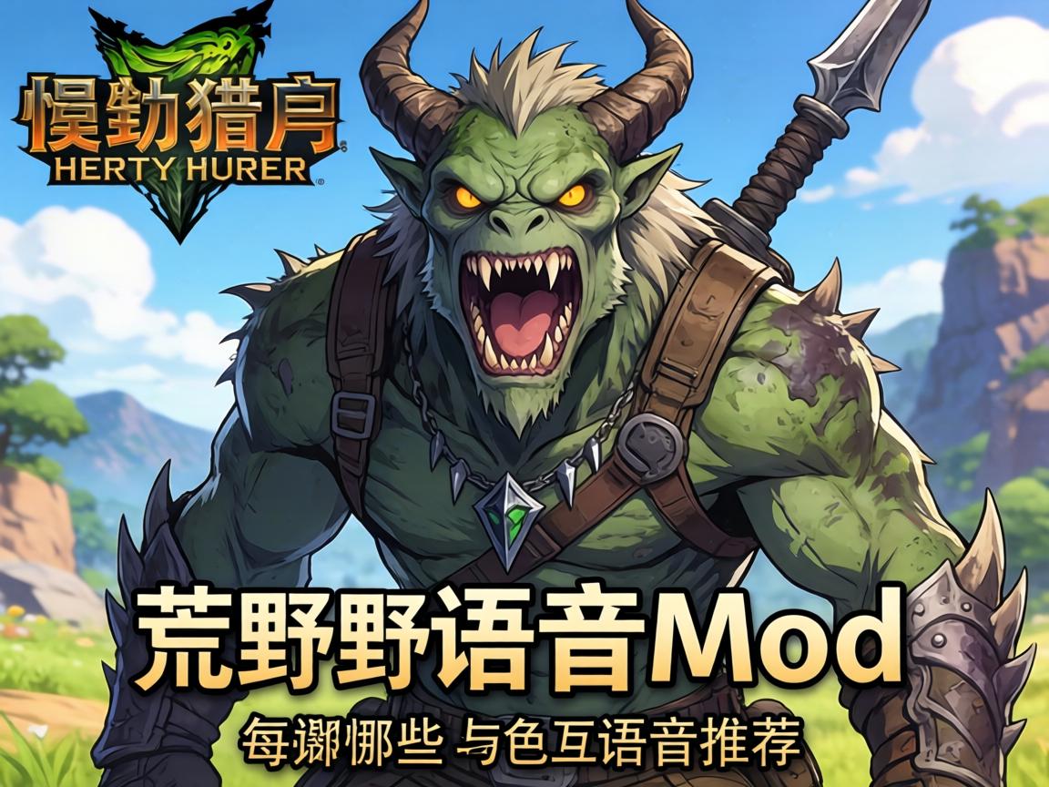怪物猎人荒野语音mod,怎么安装兼容性好,有哪些特色语音推荐 怪物猎人荒野语音mod,怎么安装兼容性好,有哪些特色语音推荐