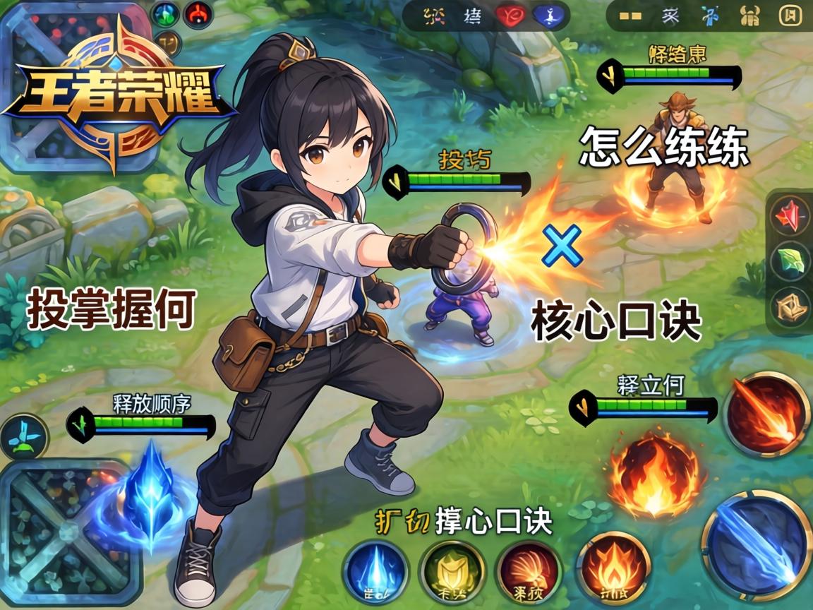 王者荣耀连招技巧,怎么练习,如何掌握核心口诀,技能释放顺序 王者荣耀连招技巧,怎么练习,如何掌握核心口诀,技能释放顺序