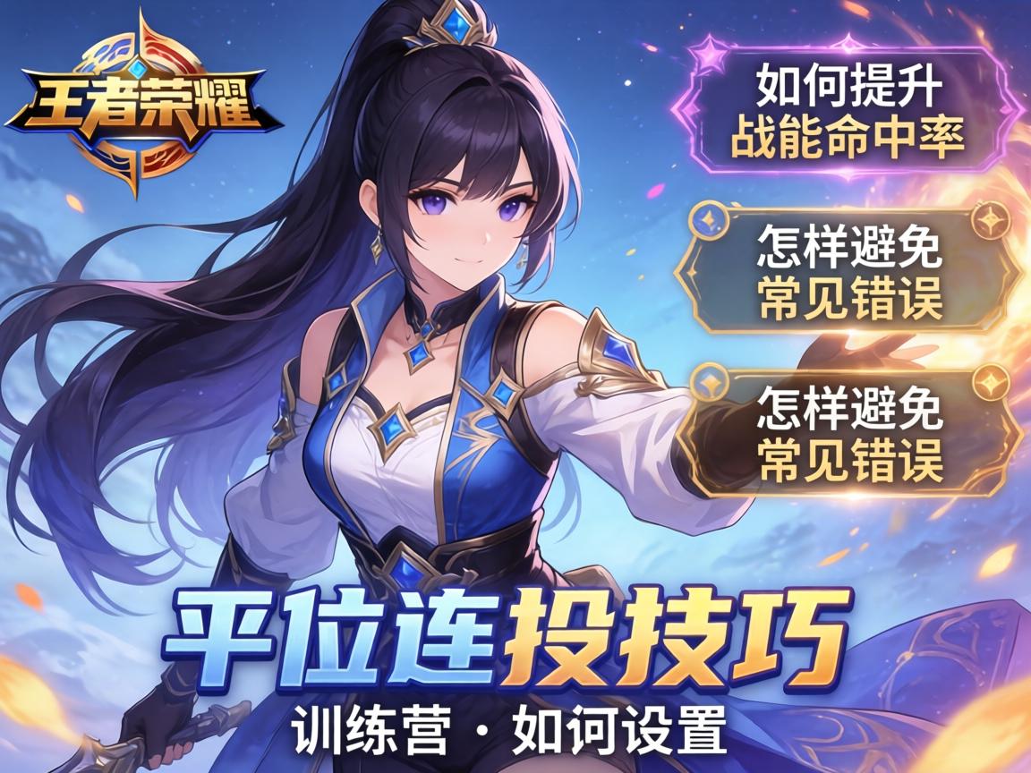 王者荣耀排位连招技巧,如何提升技能命中率,怎样避免常见错误,训练营如何设置 王者荣耀排位连招技巧,如何提升技能命中率,怎样避免常见错误,训练营如何设置