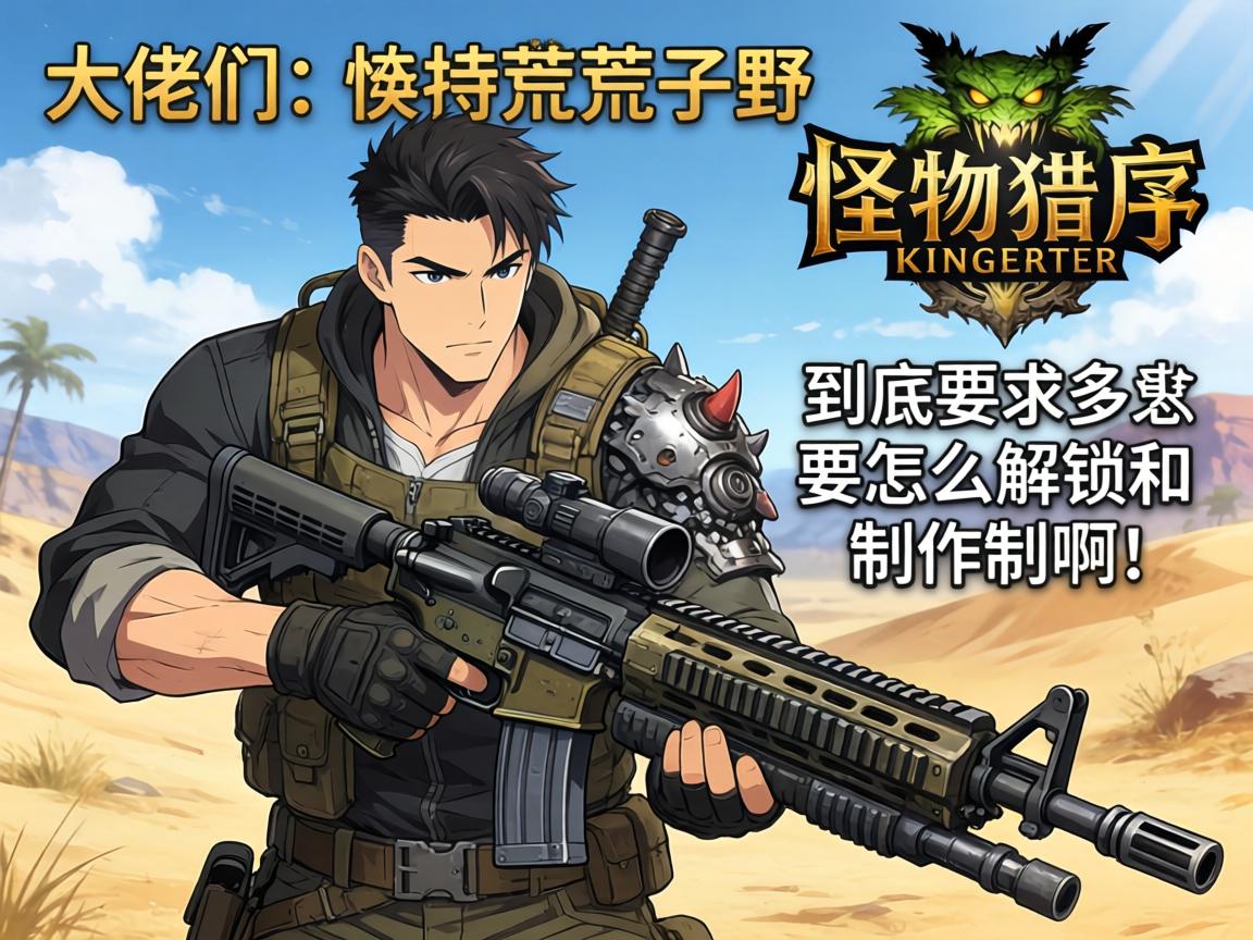 大佬们,怪物猎人荒野的机械武器到底要怎么解锁和制作啊? 大佬们,怪物猎人荒野的机械武器到底要怎么解锁和制作啊?