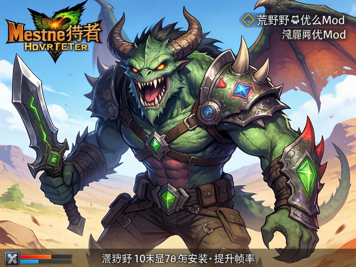 怪物猎人荒野优化mod怎么安装,10系显卡能用吗,如何提升帧率 怪物猎人荒野优化mod怎么安装,10系显卡能用吗,如何提升帧率