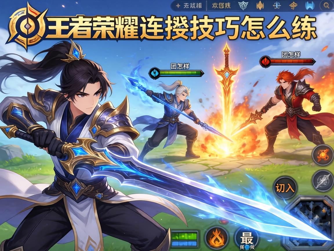 王者荣耀剑圣连招技巧怎么练,如何应对不同阵容,团战怎样切入最有效 王者荣耀剑圣连招技巧怎么练,如何应对不同阵容,团战怎样切入最有效