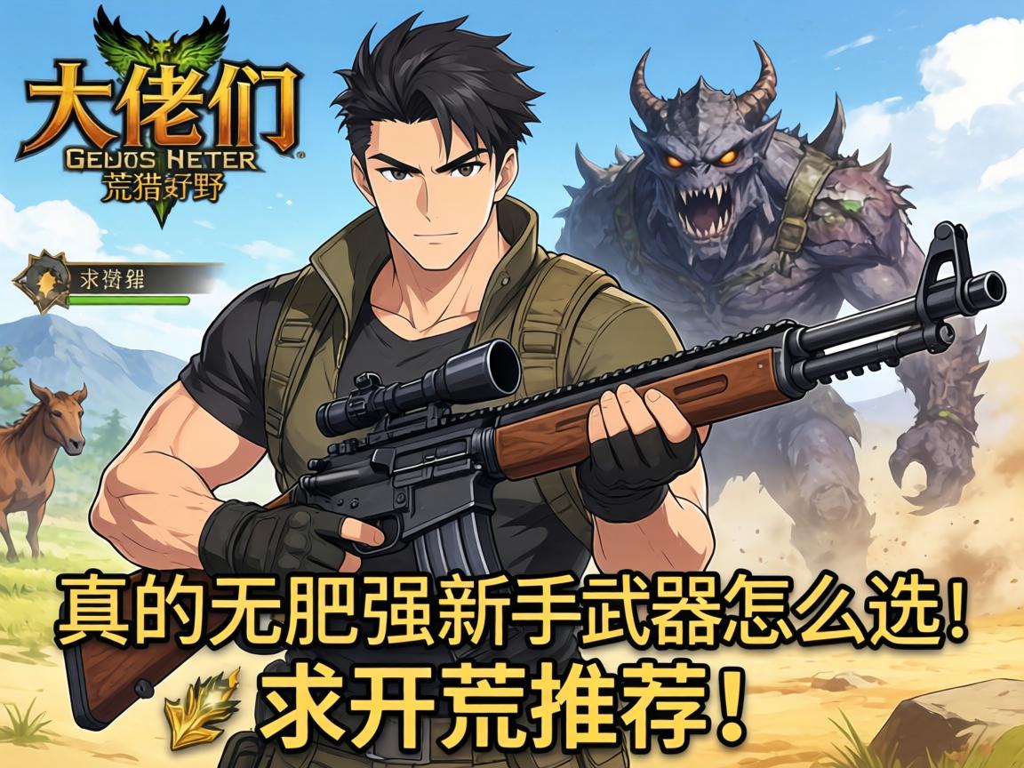 大佬们,怪物猎人荒野新手武器怎么选?铳枪真的无脑强吗?求开荒推荐! 大佬们,怪物猎人荒野新手武器怎么选?铳枪真的无脑强吗?求开荒推荐!