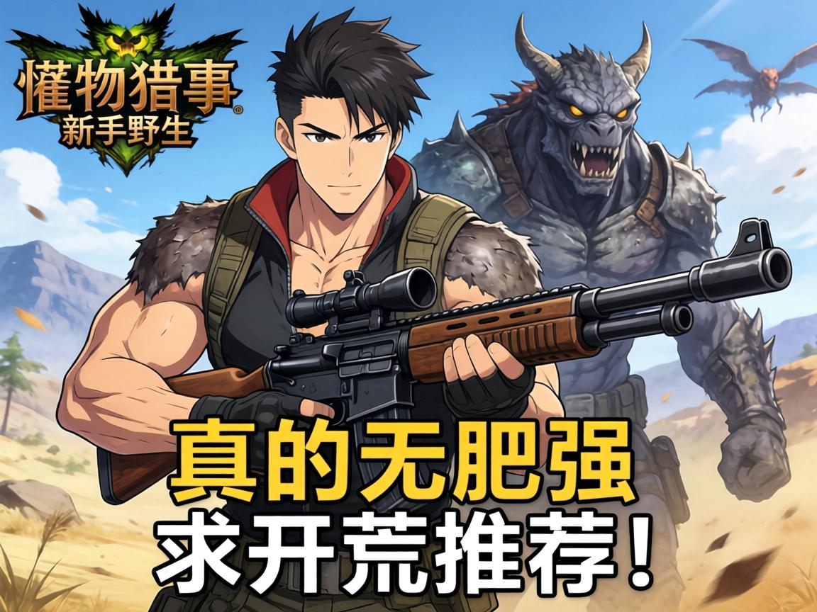 大佬们,怪物猎人荒野新手武器怎么选?铳枪真的无脑强吗?求开荒推荐! 大佬们,怪物猎人荒野新手武器怎么选?铳枪真的无脑强吗?求开荒推荐!