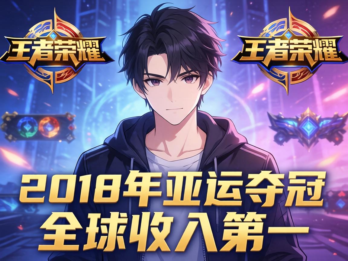 王者荣耀2018年亚运夺冠全球收入第一 王者荣耀2018年亚运夺冠全球收入第一