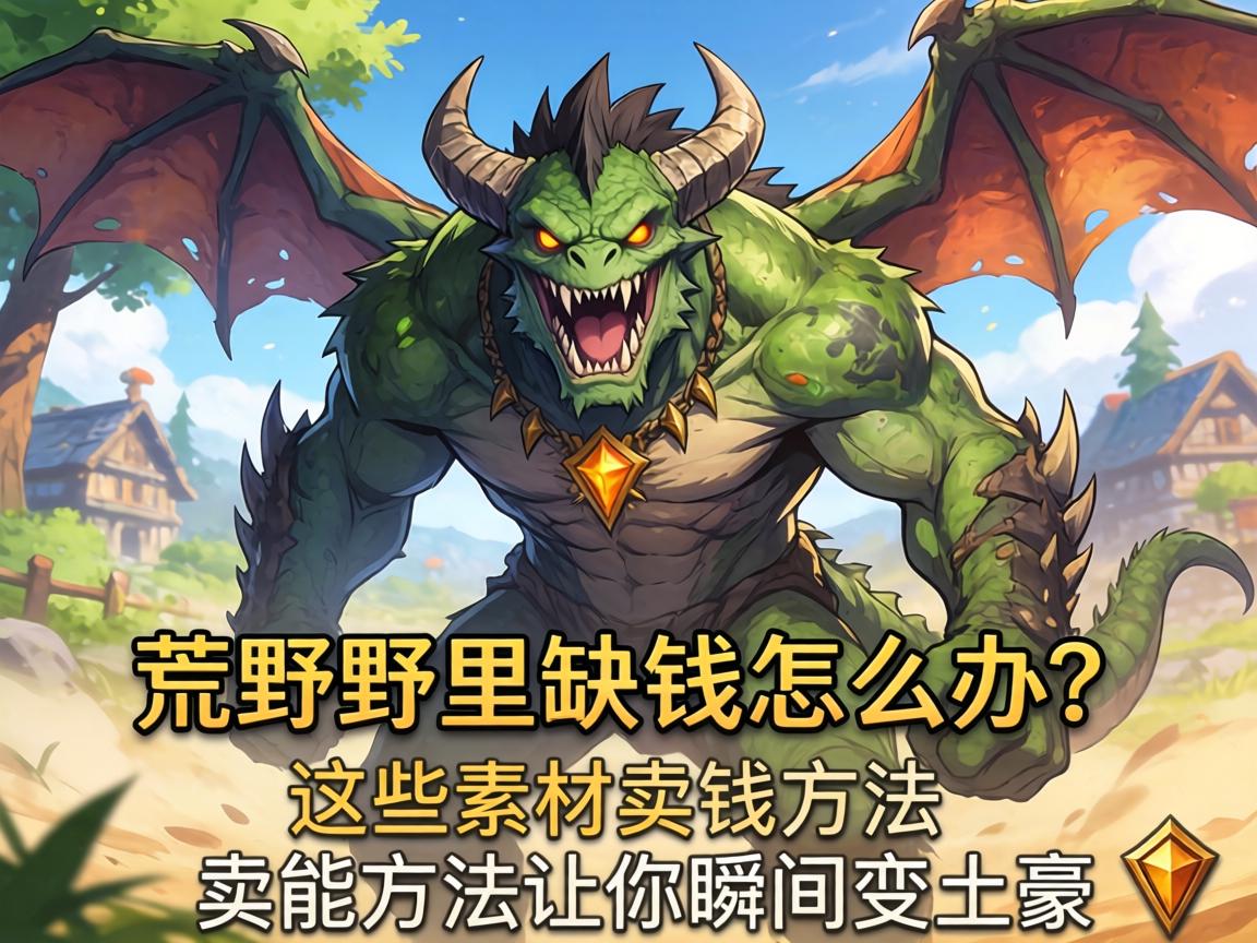 怪物猎人荒野里缺钱怎么办?这些素材卖钱方法让你瞬间变土豪 怪物猎人荒野里缺钱怎么办?这些素材卖钱方法让你瞬间变土豪