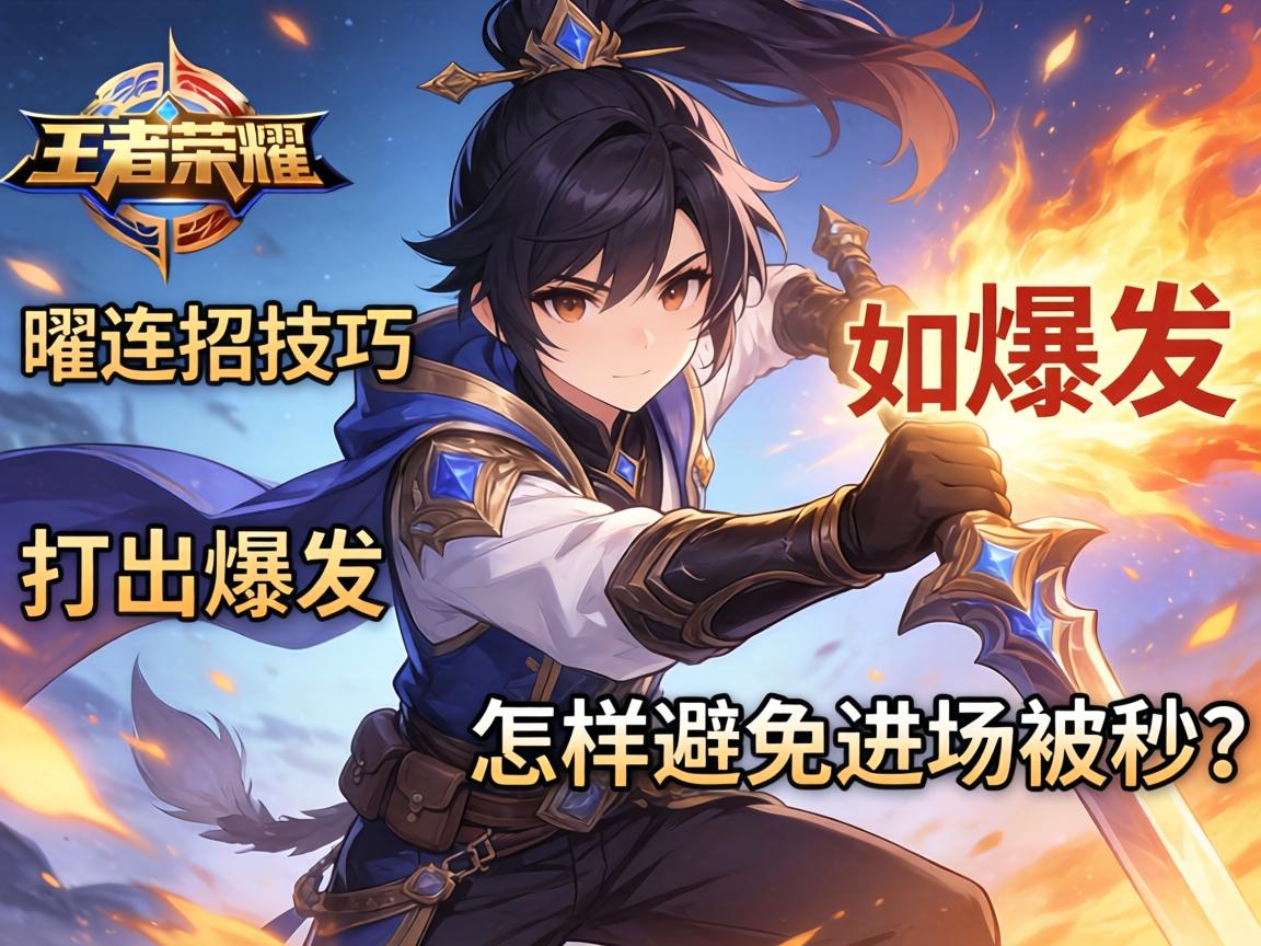 王者荣耀曜连招技巧,如何打出爆发,怎样避免进场被秒,为何要主一技能? 王者荣耀曜连招技巧,如何打出爆发,怎样避免进场被秒,为何要主一技能?