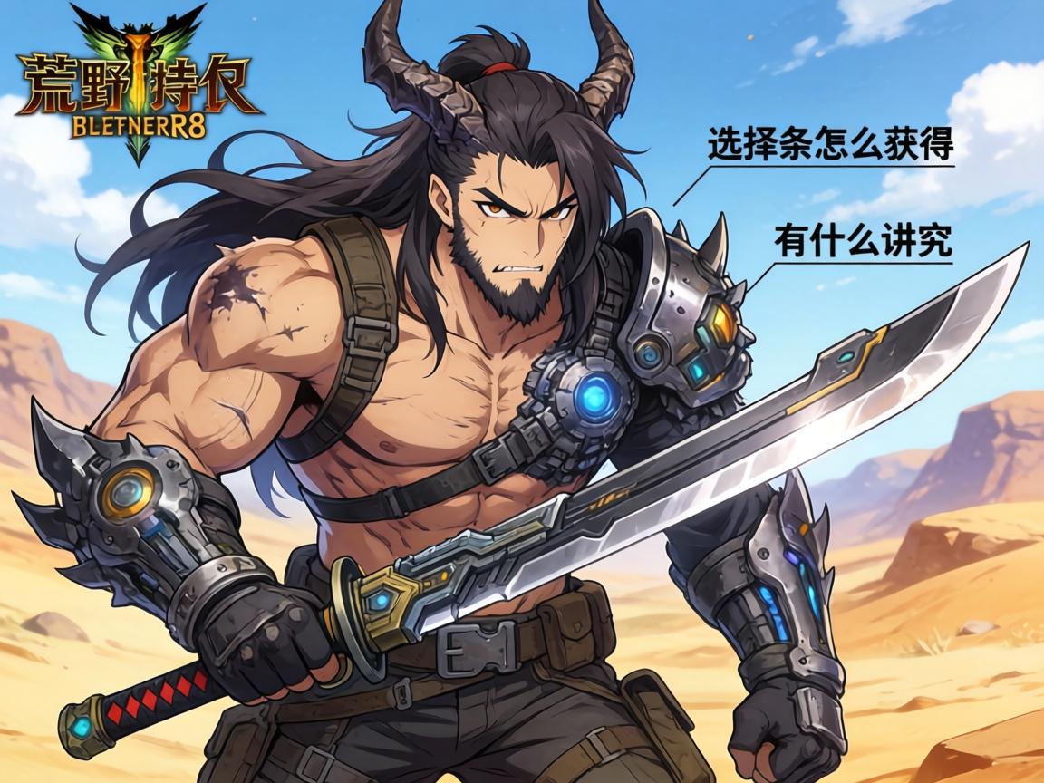 怪物猎人荒野R8机械武器次元刀怎么获得?词条选择有什么讲究? 怪物猎人荒野R8机械武器次元刀怎么获得?词条选择有什么讲究?