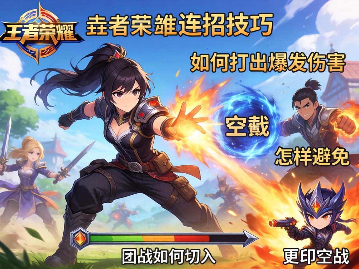 王者荣耀垚连招技巧,如何打出爆发伤害,怎样避免空技能,团战如何切入 王者荣耀垚连招技巧,如何打出爆发伤害,怎样避免空技能,团战如何切入