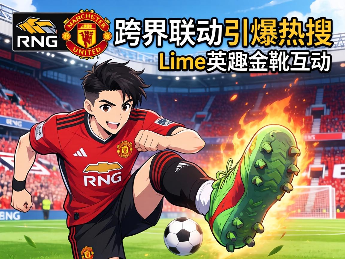 RNG曼联跨界联动引爆热搜 Letme英超金靴互动 RNG曼联跨界联动引爆热搜 Letme英超金靴互动