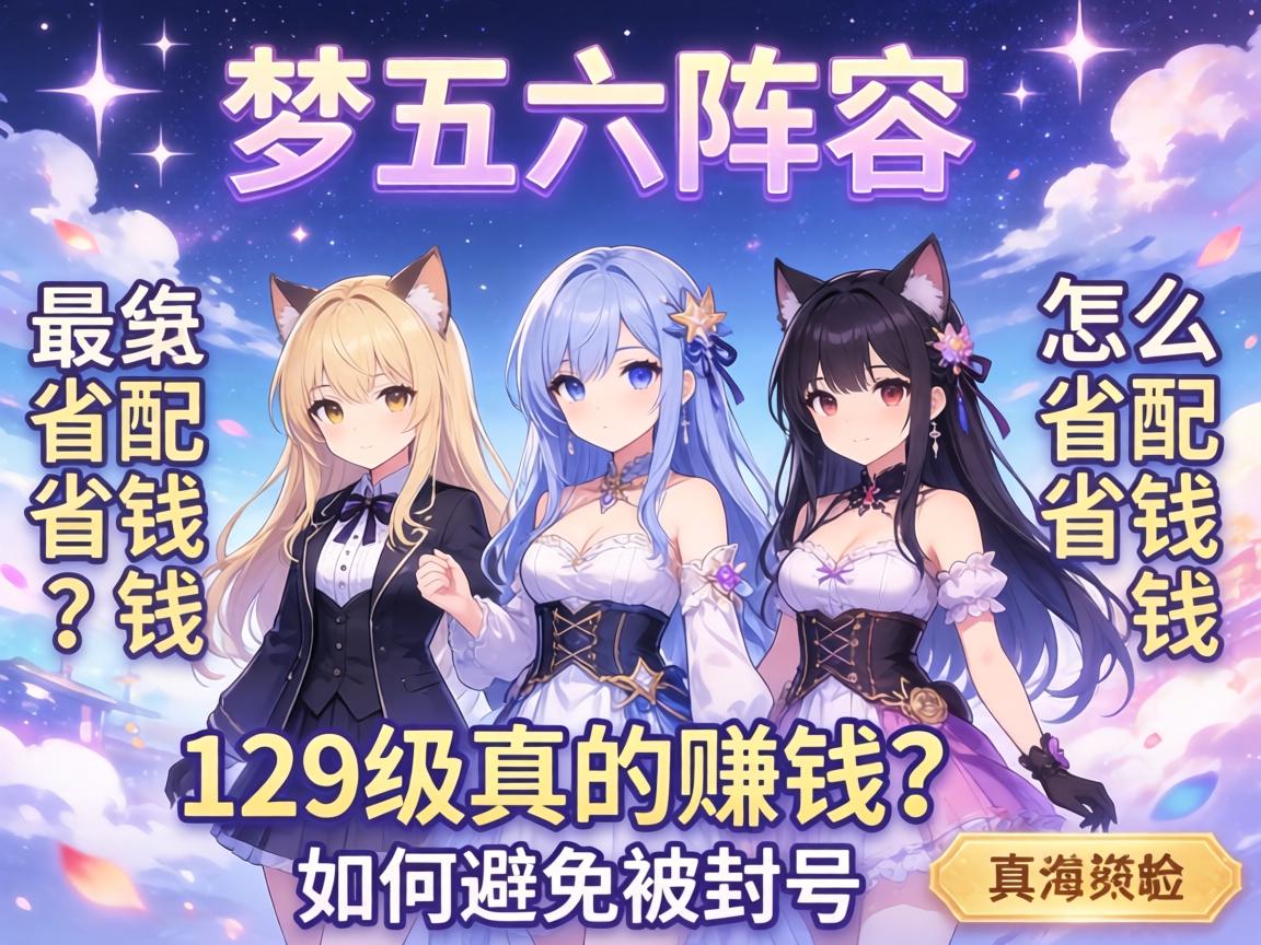 梦幻五开阵容怎么配最省钱,129级真的赚钱吗,如何避免被封号 梦幻五开阵容怎么配最省钱,129级真的赚钱吗,如何避免被封号