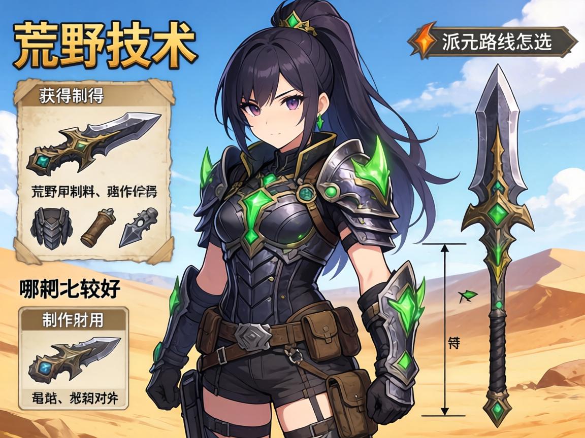 怪物猎人荒野技甲武器,怎么获得,制作材料有哪些,哪把比较好用,派生路线怎么选 怪物猎人荒野技甲武器,怎么获得,制作材料有哪些,哪把比较好用,派生路线怎么选