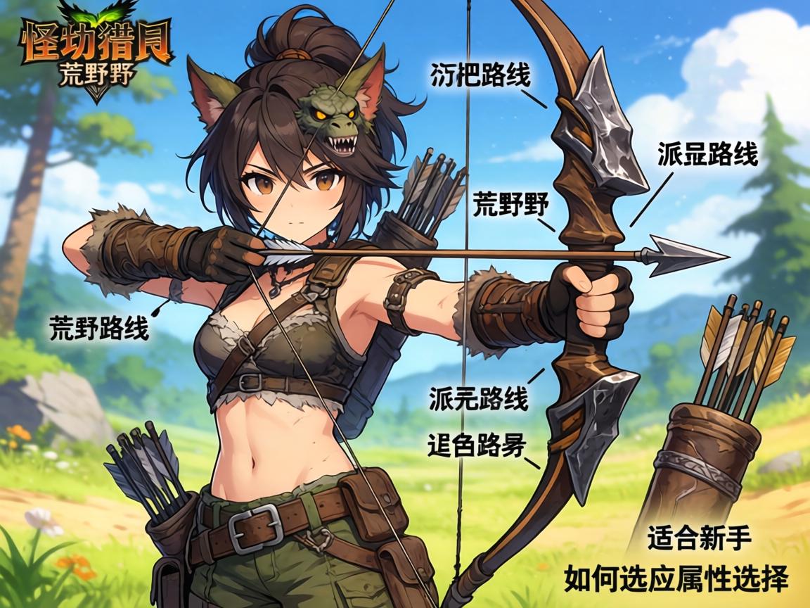 怪物猎人荒野弓武器衍生图,派生路线有哪些,哪把弓适合新手,如何选择属性弓 怪物猎人荒野弓武器衍生图,派生路线有哪些,哪把弓适合新手,如何选择属性弓