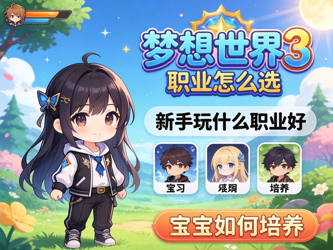 梦想世界3职业怎么选,新手玩什么职业好,宝宝如何培养 梦想世界3职业怎么选,新手玩什么职业好,宝宝如何培养