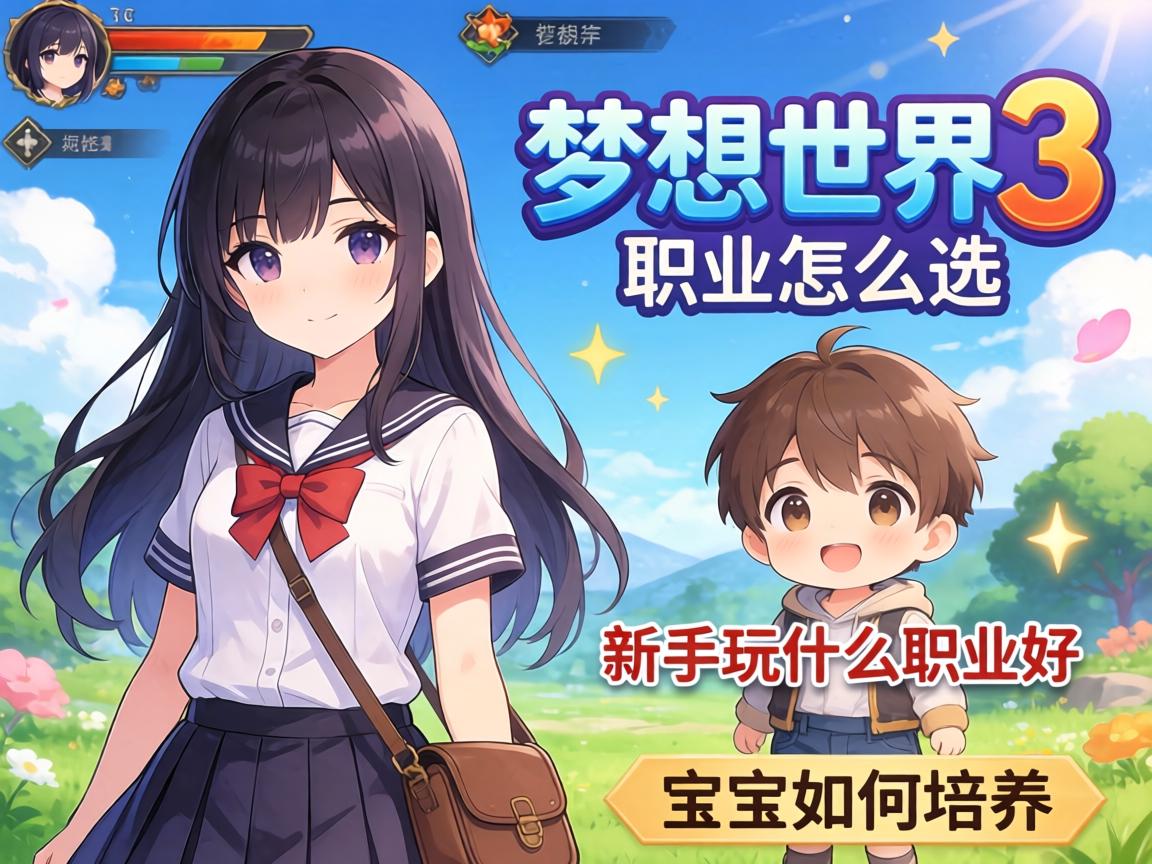 梦想世界3职业怎么选,新手玩什么职业好,宝宝如何培养 梦想世界3职业怎么选,新手玩什么职业好,宝宝如何培养