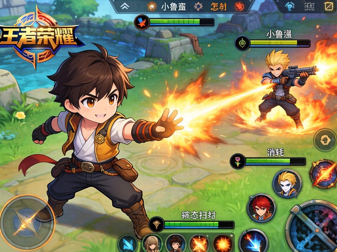 王者荣耀小鲁班连招技巧,如何打出被动扫射,团战怎么站位,对线如何消耗? 王者荣耀小鲁班连招技巧,如何打出被动扫射,团战怎么站位,对线如何消耗?