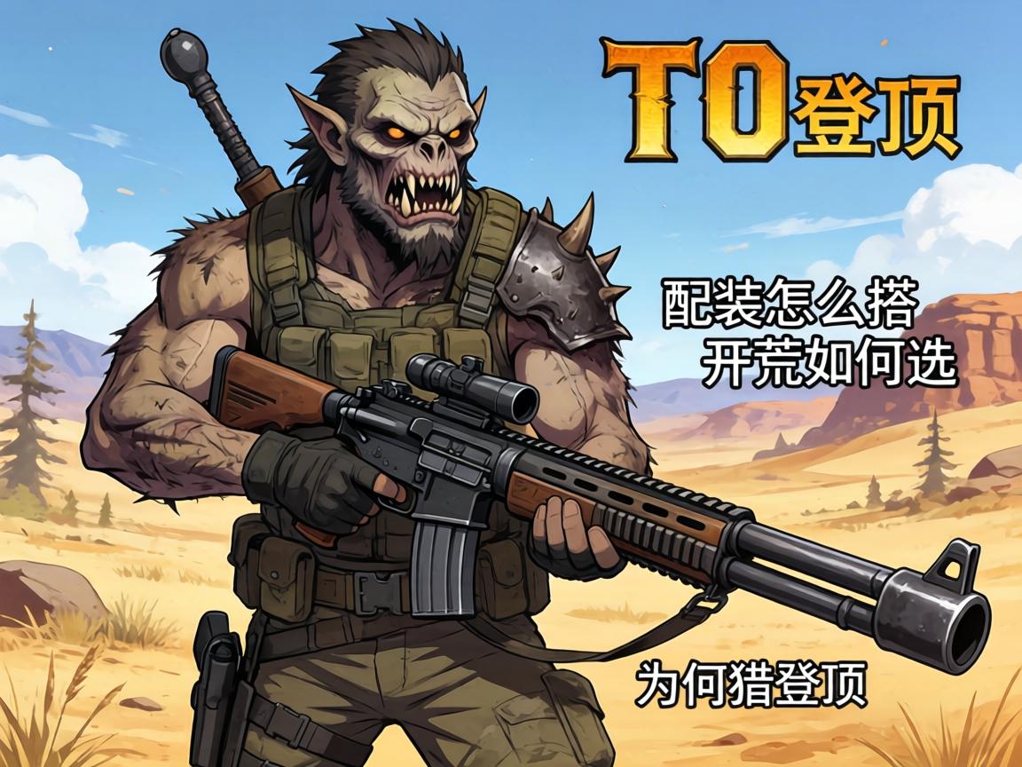 荒野怪物猎人t0武器,铳枪为何登顶,配装怎么搭,开荒如何选 荒野怪物猎人t0武器,铳枪为何登顶,配装怎么搭,开荒如何选