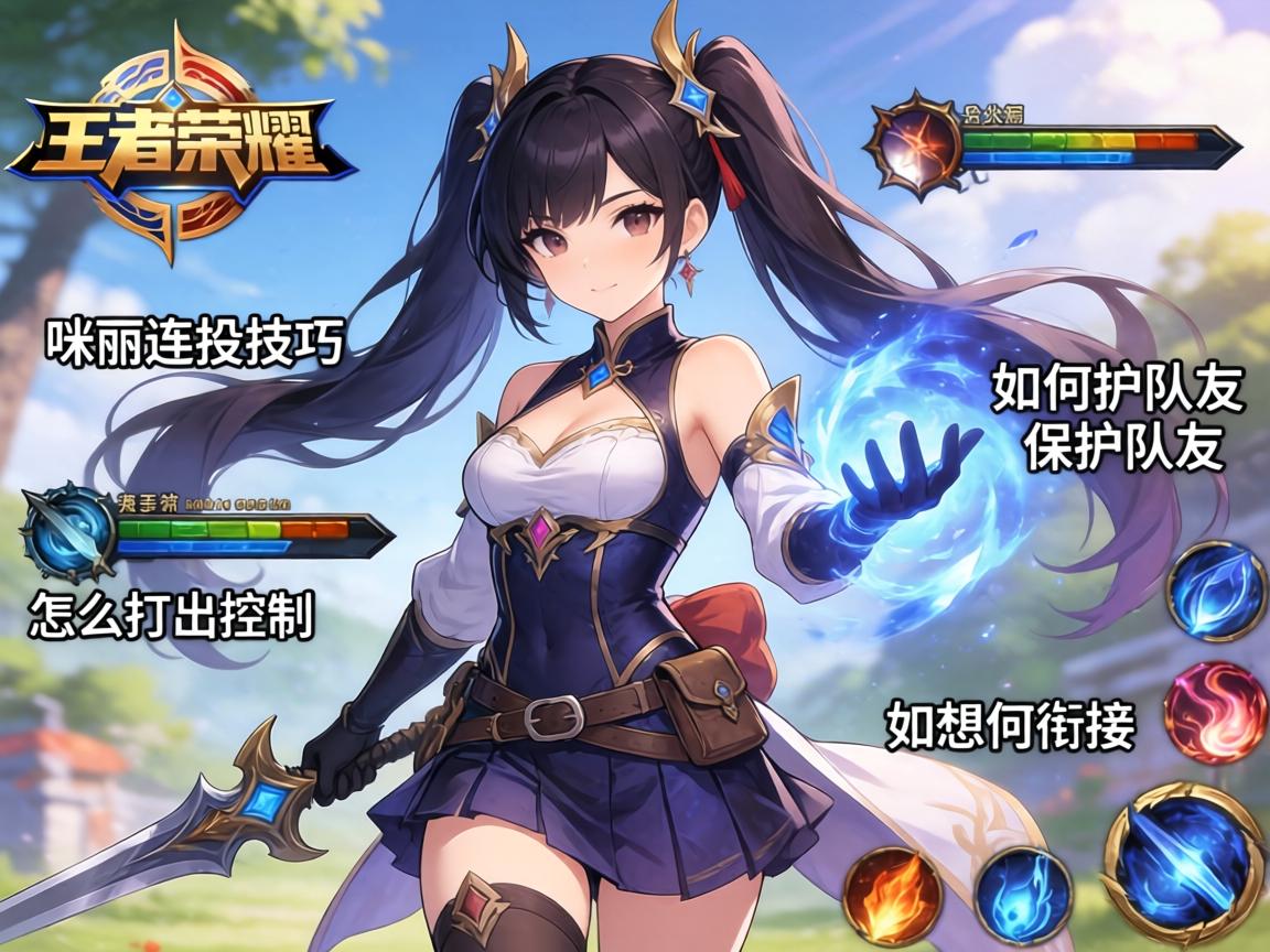 王者荣耀玛丽连招技巧有哪些,怎么打出控制,如何保护队友,技能如何衔接 王者荣耀玛丽连招技巧有哪些,怎么打出控制,如何保护队友,技能如何衔接
