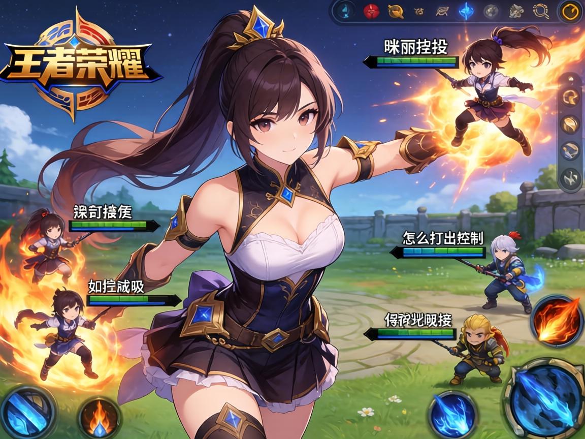 王者荣耀玛丽连招技巧有哪些,怎么打出控制,如何保护队友,技能如何衔接 王者荣耀玛丽连招技巧有哪些,怎么打出控制,如何保护队友,技能如何衔接