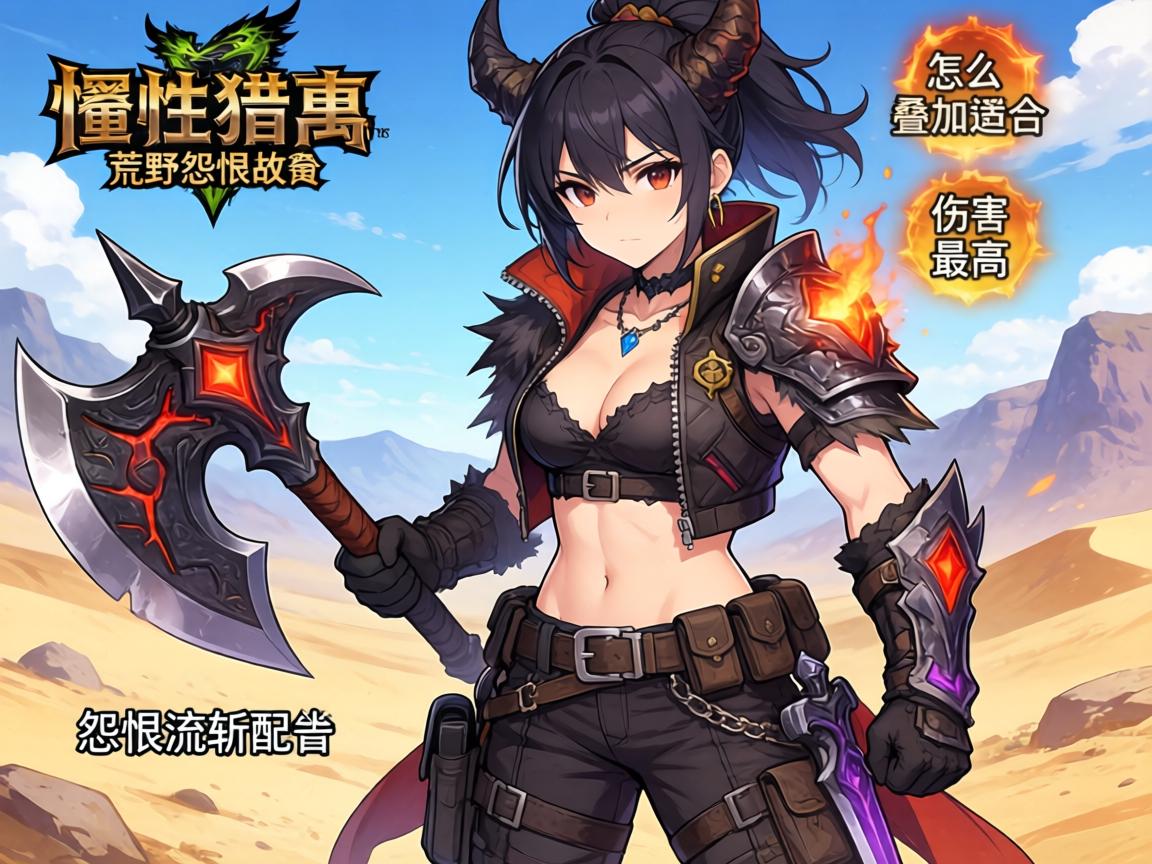 怪物猎人荒野怨恨技能,怎么叠加伤害最高,适合哪些武器,怨恨流斩斧如何配装 怪物猎人荒野怨恨技能,怎么叠加伤害最高,适合哪些武器,怨恨流斩斧如何配装
