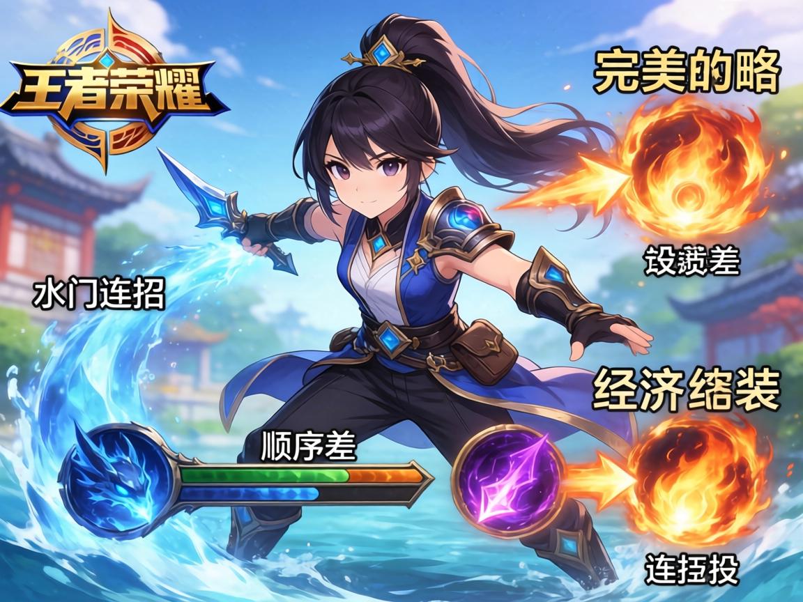 王者荣耀水门连招技巧,如何打出完美combo,技能顺序怎样安排,经济差如何影响连招? 王者荣耀水门连招技巧,如何打出完美combo,技能顺序怎样安排,经济差如何影响连招?