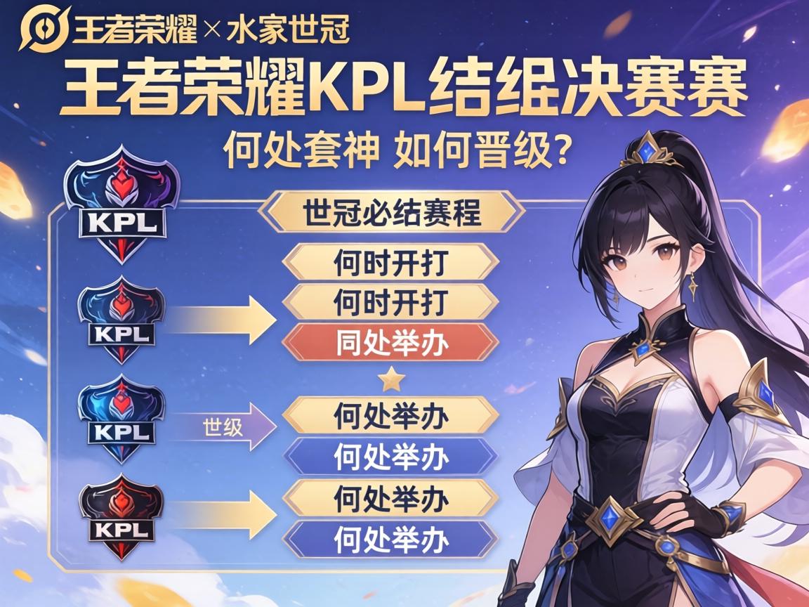 王者荣耀kpl世冠小组赛赛程,何时开打?何处举办?如何晋级? 王者荣耀kpl世冠小组赛赛程,何时开打?何处举办?如何晋级?